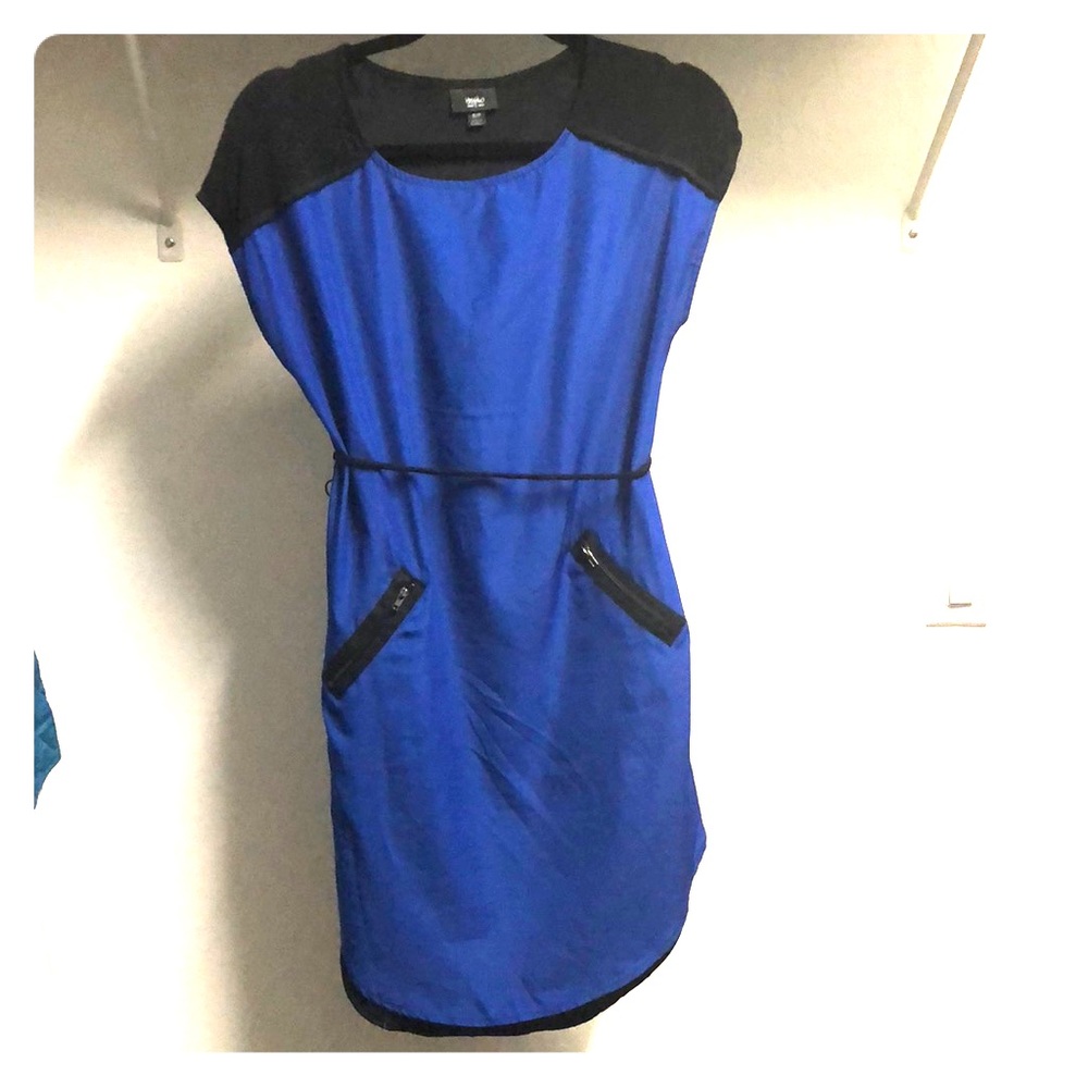 Blue casual dress